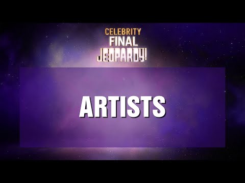 Artists | Final Jeopardy! | Celebrity Jeopardy!