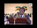 Mugabe arrives for Independence Day celebrations