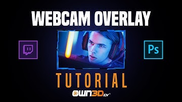 How To Make a Webcam Overlay in Photoshop CC 2019 | Tutorial