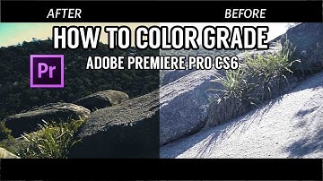 How to COLOR GRADE (teal and orange) Adobe Premiere Pro CS6 Tutorial