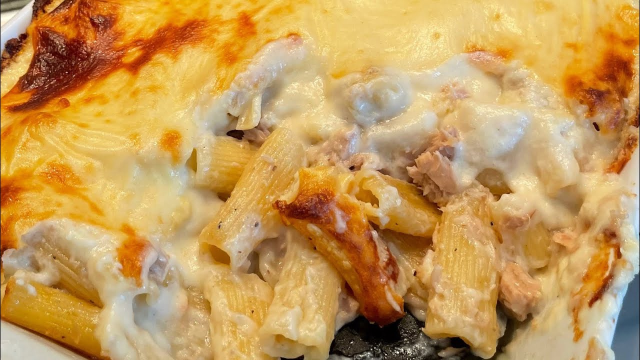 Tuna Pasta Bake with Béchamel Sauce YouTube