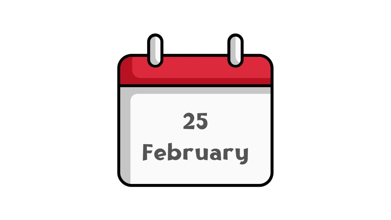 25  February