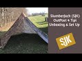 SlumberJack SJK Outpost 4 Tipi Tarp Déballage Et Configuration mp3