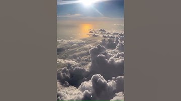 above the clouds | #shorts