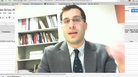 Google Forms Part 3 - responses