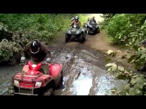 ATV Quad 4x4 Mudding Kawasaki Prairie 650cc - YouTube