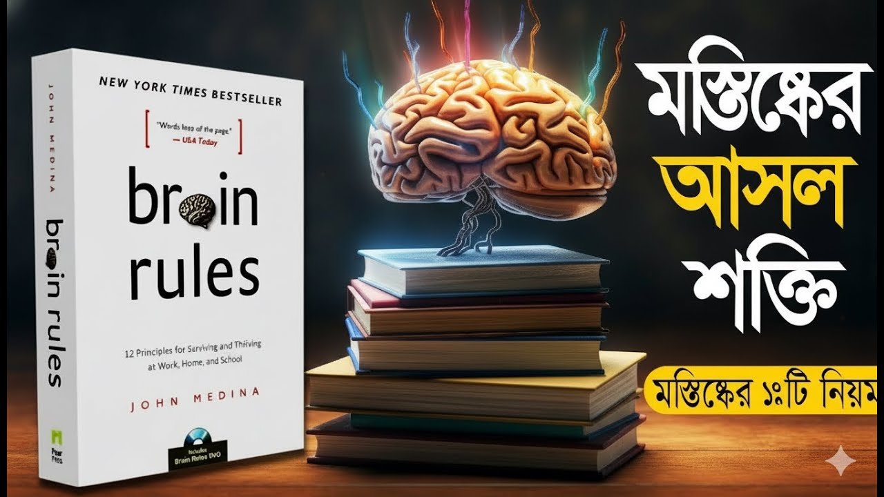 8 Brain Rules | মস্তিষ্কের আসল শক্তি Unlocked! | ৮টি Mindset Hacks যা জীবন বদলে দেবে