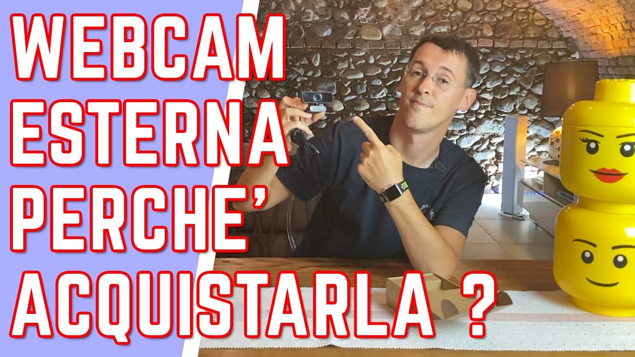 Webcam HD portatile con microfono integrato e clip di montaggio USB plug play per PC laptop desktop conferenze online riunioni videochiamate live streaming