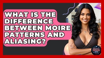 What Is The Difference Between Moire Patterns And Aliasing? - Graphic Design Nerd