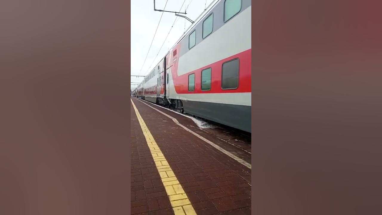 Скоро через Тверь пойдёт ещё один двухэтажный поезд. На Мурманск - Караван Ярмар