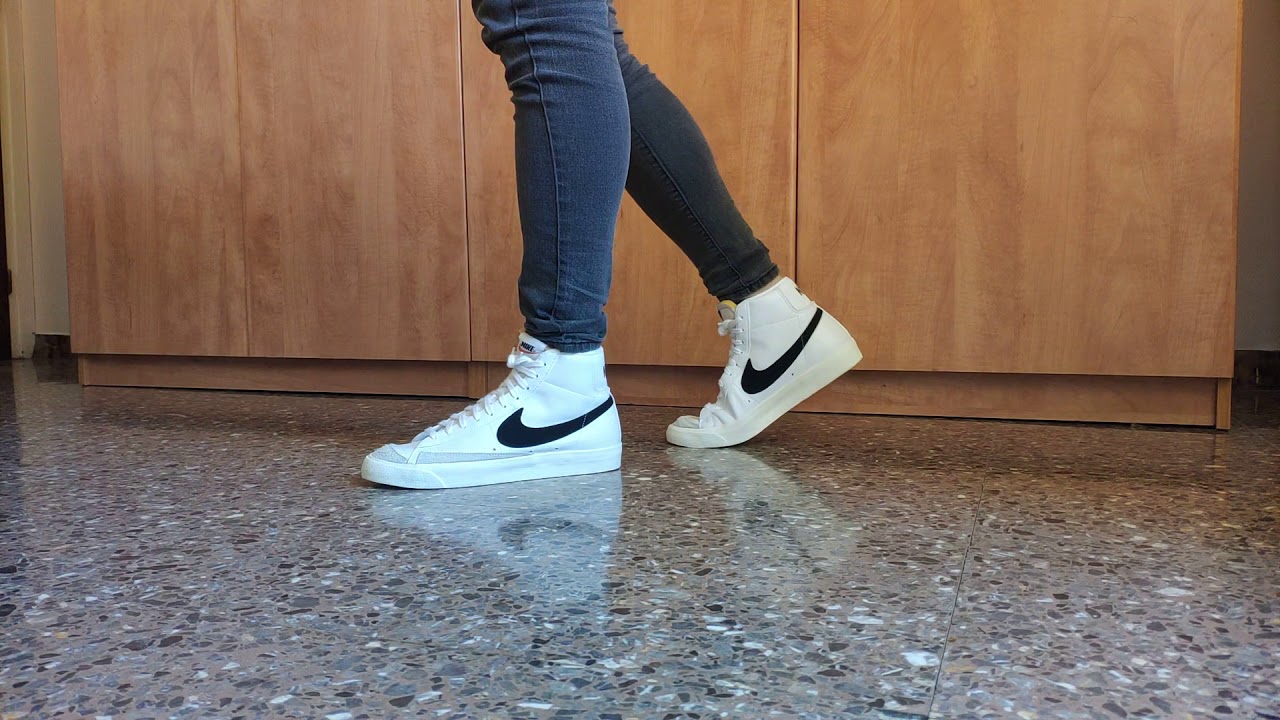 Nike Blazer Mid 77 Vintage (On-feet) - YouTube