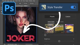 Create Text Styles with Neural Filters: Photoshop Tips!