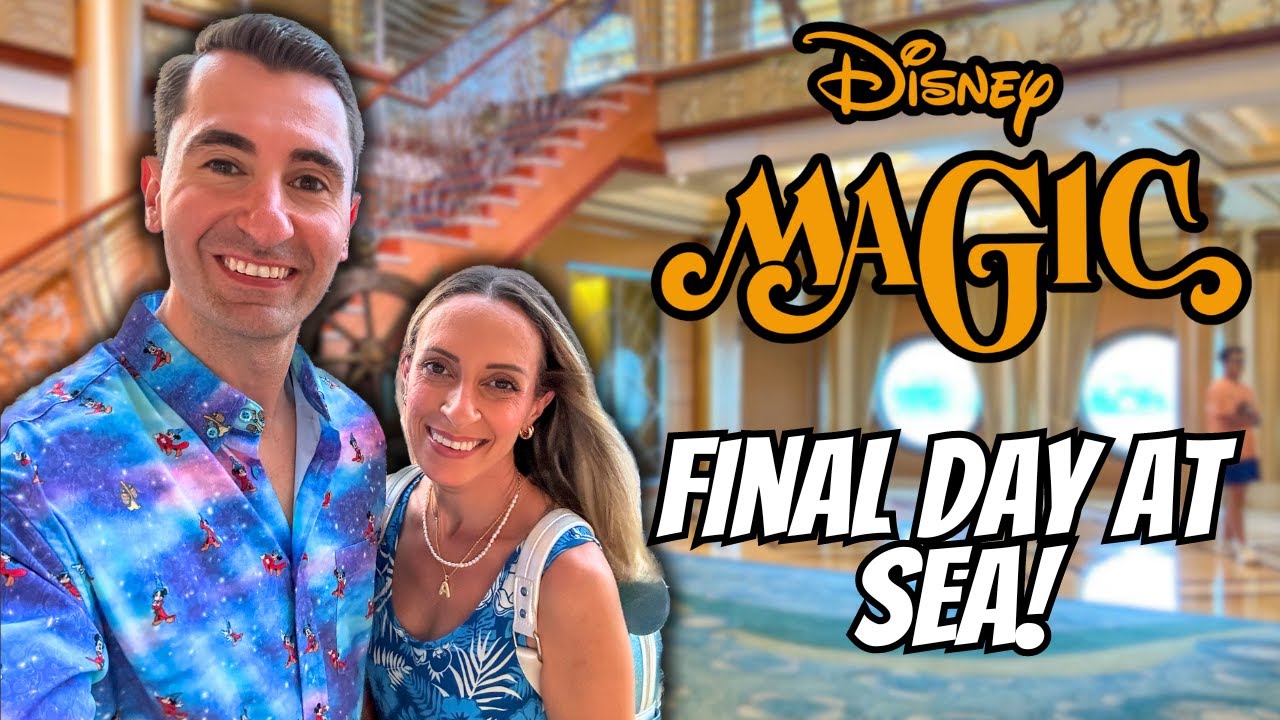 Final Day at Sea On the Disney Magic! | Bingo, Diaper Dash, Animator's Palate & Recap