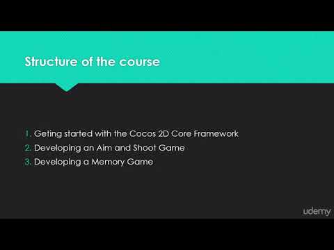 Develop an iOS game with Cocos 2D Game Development Framework : Introduction to the course