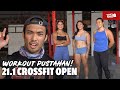 WORKOUT PUSTAHAN! CROSSFIT PHILIPPINES OPEN WOMENS 21.1| WHEY KING VLOG!