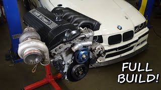 FULLY BUILT TURBO S52 ASSEMBLY!!