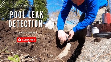 Chasing Leaks...Finding and Repairing a Leaking Pool Return Line
