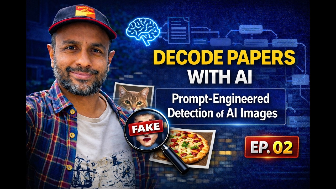 Decode Papers with AI - Prompt-Engineered Detection of AI Images - YouTube