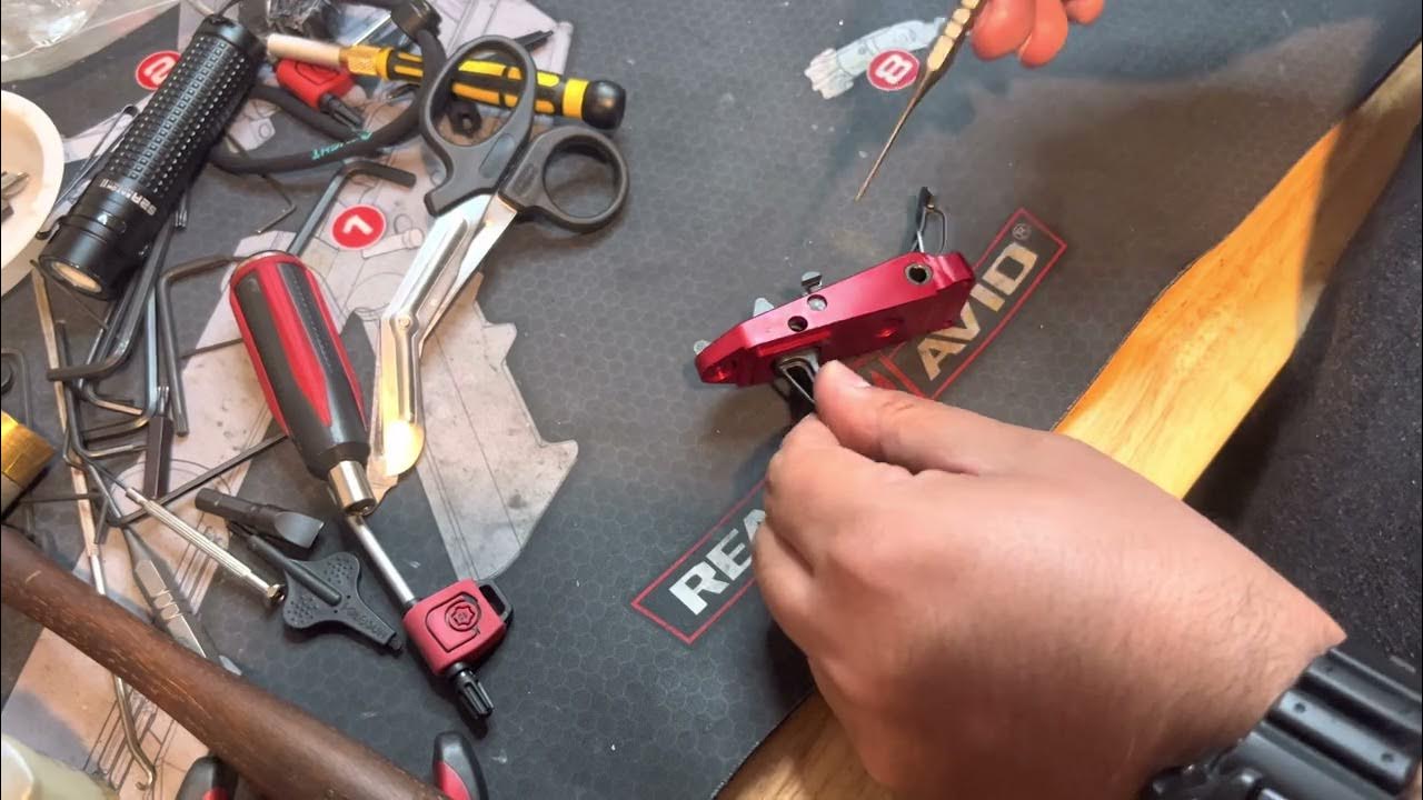 KUSA CMC Trigger install for KP9 YouTube