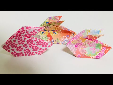 VIVA! ORIGAMI【ビバ！おりがみ】 Origami Bird - Paper Folding / Papier Falten / 종이접기