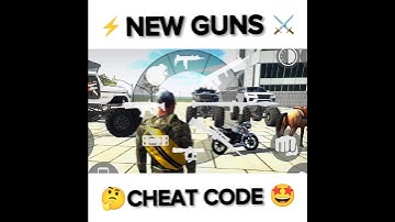 New Guns cheat code आ गया 🤑 Indian Bike Driving 3d New Update #shorts