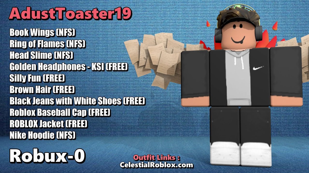 10 Free Outfits In Roblox 2022