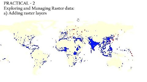 TYBScIT GIS practical 2 A,B:Exploring and Managing Raster Data: Adding Raster Layers in QGIS