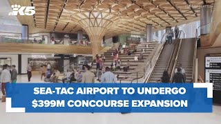 SeaTac Airport to undergo $399 million concourse expansion