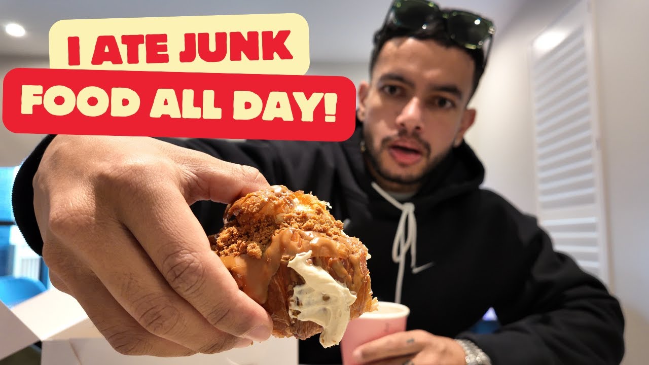 I ATE JUNK FOOD NON-STOP! (Full Day)