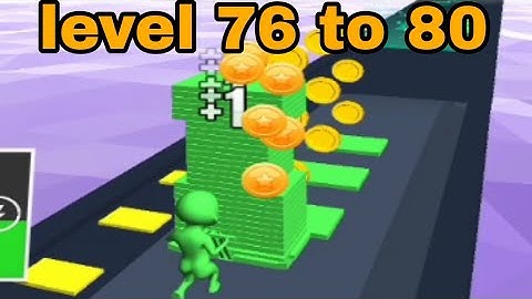 stack colors | all Levels gameplay walkthrough | level 76 to 80 | I GAMER | ios android