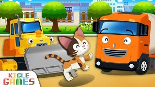 Happy Heavy Equipment Tayos Story Book Heavy Vehicle Tayo The Little Bus Kigle Games