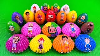 Hunting Pinkfong with CLAY in Rainbow Eggs, Seashell,... Coloring! Satisfying ASRM Videos by Slime Pinkfong 60,239 views 1 month ago 1 hour, 3 minutes