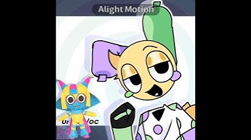 ROCK UR BODY!!🪩✨ | Fake Collab w/@AmiasArt #dandysworld #tweening #animation #fakecollab #shorts