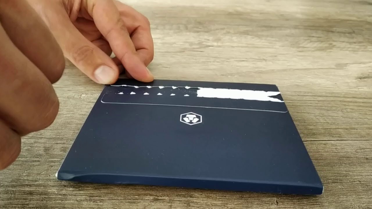 MCO Visa Obsidian Black Card Unboxing YouTube