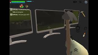 Checking the cameras chicken gun movie pt1