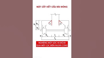 Cách lựa chọn sơ bộ chiều cao đài cọc nhanh chóng và dễ dàng #shorts