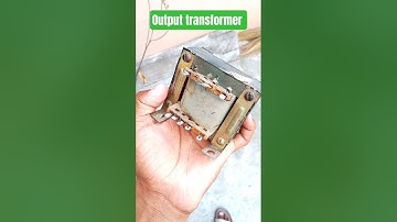 Best OUTPUT TRANSFORMER for Amplifier 🔥🔥! #abhidjreparing #experiment #sound #electronic #dj