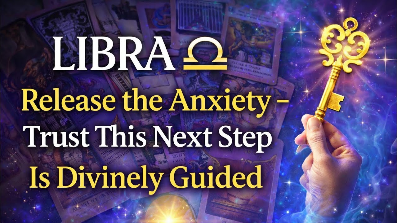 LIBRA ♎ Release the Anxiety — Trust This Next Step Is Divinely Guided