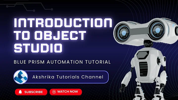 Blue Prism Object Studio Complete Tutorial | Basics Overview Guide 2025 | RPA Beginners
