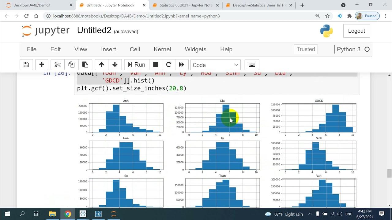 Descriptive Statistics With Python - YouTube
