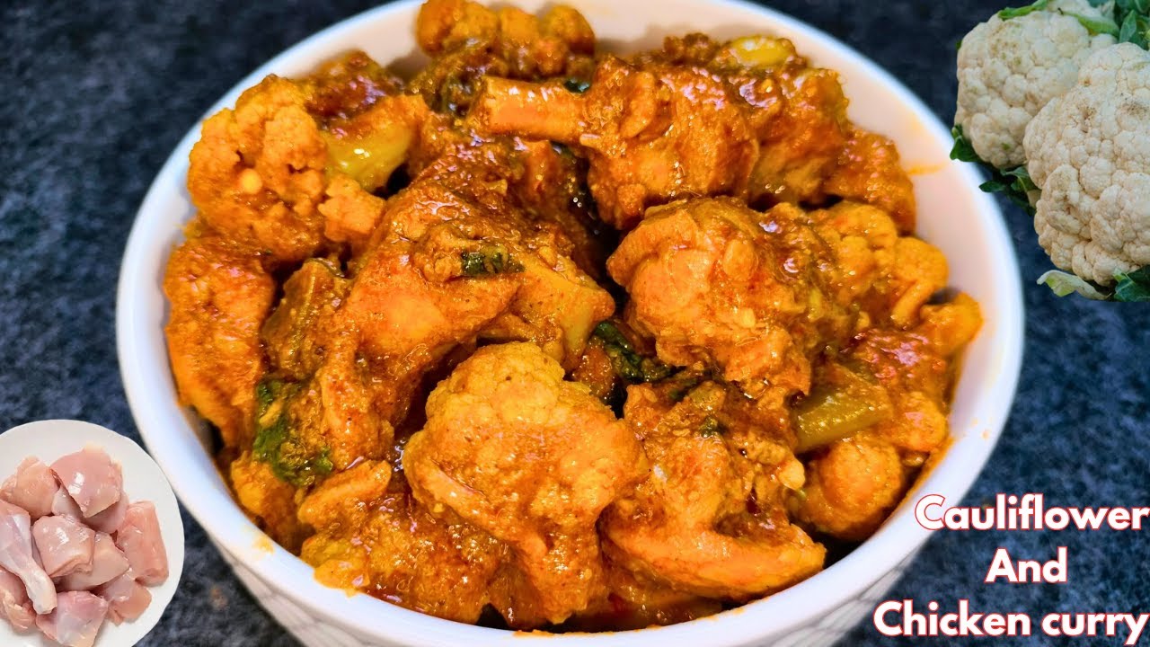 చికెన్ తో కాలీఫ్లవర్ కలిపి కూర చేస్తే ❤️😋 సూపర్ కాంబినేషన్👌! Chicken Gobi Curry ! Must Try Recipe