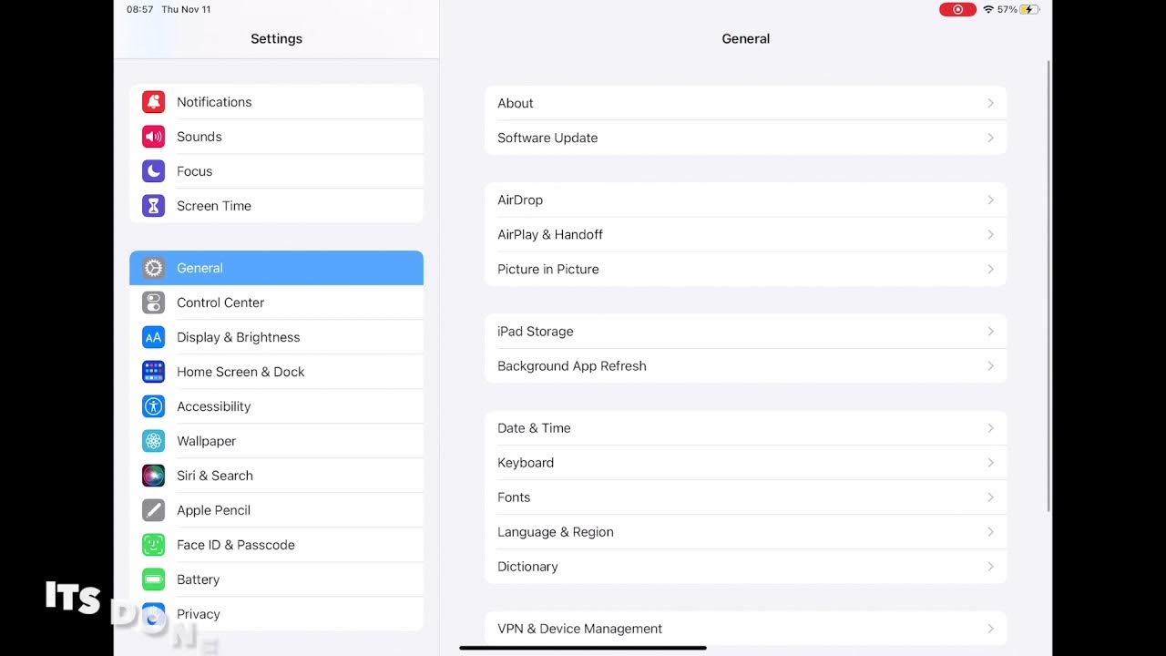 HOW TO CHECK AVAILABLE AND USED IPAD STORAGE IN IPADOS 15 YouTube