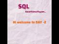 SQL IN TELUGU | DATA ANALYST | BUSINESS ANALYST |#LearnSQL #SQLSwathimuthyam #DataAnalysis #sql #job