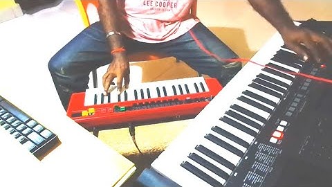 Yamaha reface YC scratch sound demo