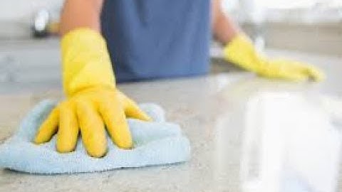 How to Deep Clean and Sanitise a Table in the Kitchen