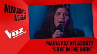  María Paz Velázquez - “Love in the dark” - Audiciones a ciegas - La Voz Argentina 2025 