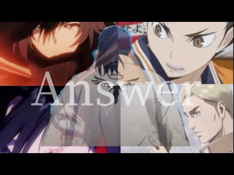 【MAD】Answer×名言集