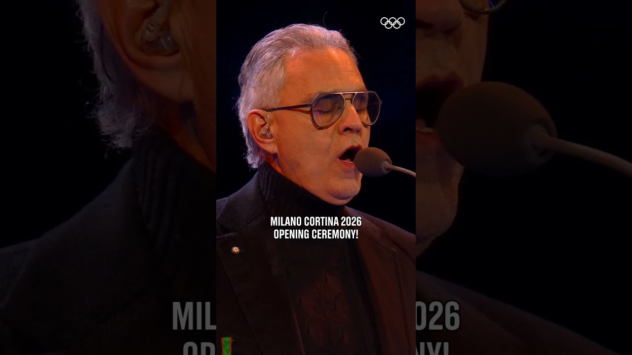 Happy Birthday to Andrea Bocelli! 🎂#Olympics