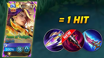 NEW BEST 1 SHOT BUILD ARLOTT 2025 - MLBB