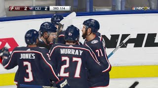 Nhl 19 - arizona coyotes vs columbus blue jackets gameplay season
match oct 23, 2018